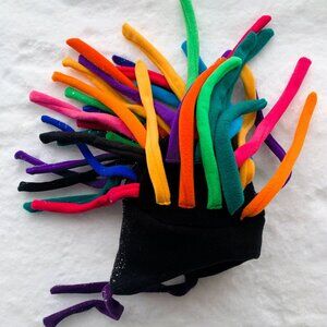 1990  Vintage Digme Dred ski hat Unasex adult winter earflap polar fleece hat